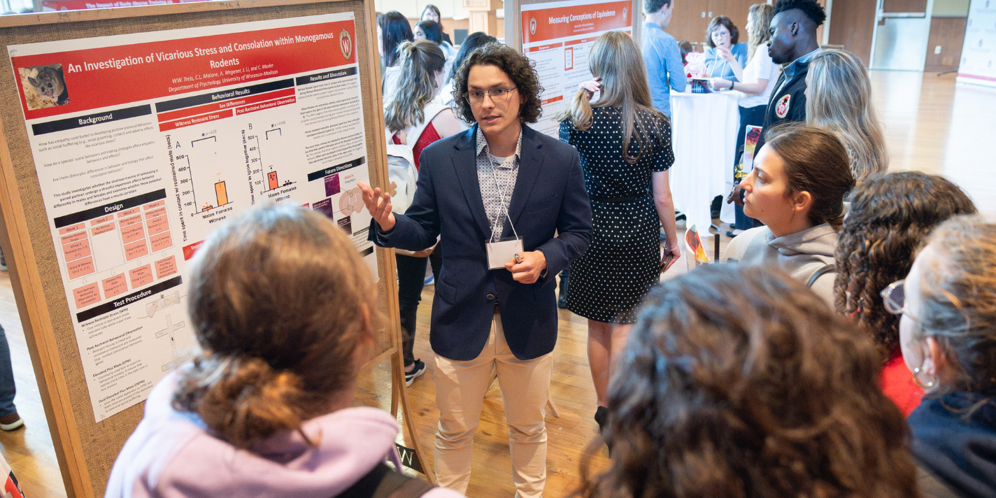 Students present their research
